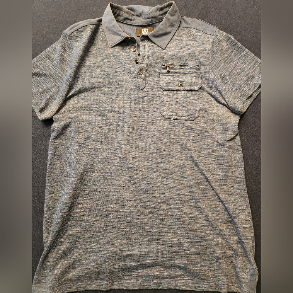 Rock &Republic Men's Large Polo